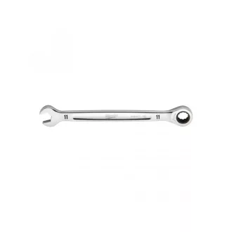   MILWAUKEE Ratschenschlüssel 11 mm / 171,5 mm CrV MAX BITE™