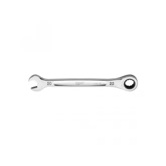 MILWAUKEE Ratschenschlüssel 20 mm / 272 mm CrV MAX BITE™