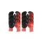 MILWAUKEE Arbeitsschutzhandschuhe, schnittfest, mit Nitril getaucht, 1/A – XL/10 (12 Paar/Karton)