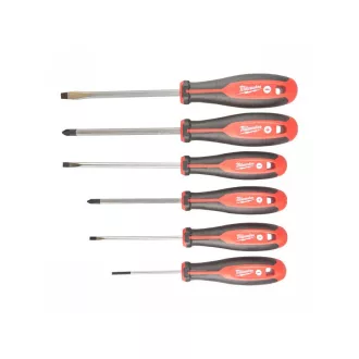   MILWAUKEE Schraubendreher mit 3-seitigem Griff, 6-teiliges Set
