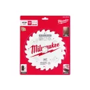 MILWAUKEE Sägeblatt für Holz 210 x 30 x 1,9 mm /24T ATB