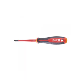   MILWAUKEE Schraubendreher PZ1/SL1 x 80 mm Tri-Lobe isoliert bis 1000 V