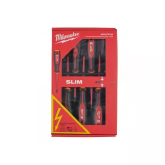   MILWAUKEE Schraubendreher-Set, 7-teilig, 1000 V, isoliert, dreilappig