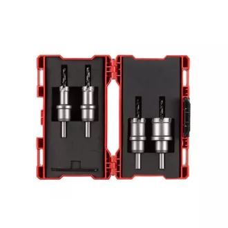   MILWAUKEE TCT Kreisschneider-Set 4-teilig 16/20/25/32 mm mit 3-seitiger Klemmung inox