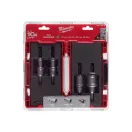 MILWAUKEE TCT Kreisschneider-Set 4-teilig 16/20/25/32 mm mit 3-seitiger Klemmung inox
