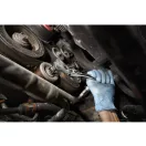 MILWAUKEE Ratschen-Antriebswelle 3/8" 216 mm 90T Gelenk ±90° gerade Welle