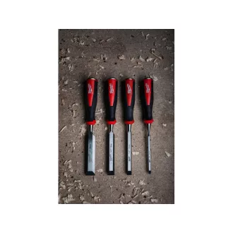 MILWAUKEE Schlagholzmeißel-Set 4-teilig (6, 12, 19, 25 mm)