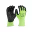 MILWAUKEE Arbeitsschutzhandschuhe schnittfest PU getaucht 1/A - XXL/11 Hi-Vis