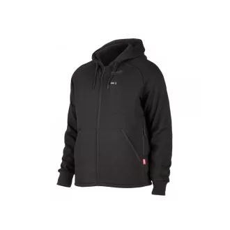   MILWAUKEE Beheiztes Kapuzensweatshirt schwarz 2XL M12 HHBL4-201 (1 x 2,0 Ah Akku + Ladegerät)