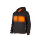 MILWAUKEE Beheiztes Kapuzensweatshirt schwarz 2XL M12 HHBL4-0 (ohne Akku + Ladegerät)