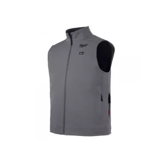   MILWAUKEE Beheizte Weste grau 2XL M12 HVGREY1-201 (1 x 2,0 Ah Akku + Ladegerät)