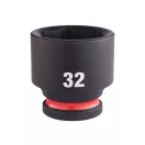 MILWAUKEE Maschinensteckschlüssel 1/2" 32 mm CrMo