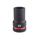 MILWAUKEE Maschinenlanger Steckschlüssel 1" 27 mm CrMo