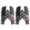 MILWAUKEE Arbeitsschutzhandschuhe schnittfest PU getaucht 3/C - S/7 Hi-Dex (12 Paar/Karton)