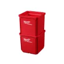MILWAUKEE PACKOUT™ Aufbewahrungsbox 100 x 100 mm (2 Stück)
