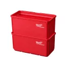 MILWAUKEE PACKOUT™ Aufbewahrungsbox 100 x 200 mm (2 Stück)
