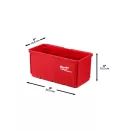 MILWAUKEE PACKOUT™ Aufbewahrungsbox 100 x 200 mm (2 Stück)
