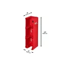 MILWAUKEE M18 Batteriehalter für PACKOUT™ Montageplatte