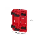 MILWAUKEE Click & Lock-Halter für lange Werkzeuge für PACKOUT™-Montageplatte