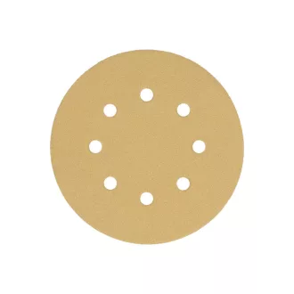   MILWAUKEE Klett-Schleifpad HP 125 mm / P180 8 Löcher (10 Stück)