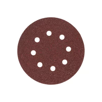   MILWAUKEE Klett-Schleifpad STD 125 mm / P40 8 Löcher (50 Stück)