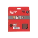 MILWAUKEE Klett-Schleifpad STD 150 mm / P120 6 Löcher (10 Stück)