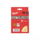 MILWAUKEE Klett-Schleifpad HP 115 x 107 mm / P240 10 Löcher (10 Stück)