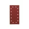 MILWAUKEE Klett-Schleifpad STD 115 x 230 mm / P80 14 Löcher (10 Stück)