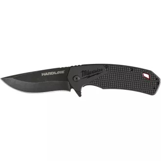 MILWAUKEE Klappmesser 89 mm, D2-Stahl, schwarzes HARDLINE™