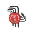 MILWAUKEE Torx L-förmiges kompaktes Schlüssel-Set 9-teilig T10-T50