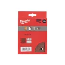 MILWAUKEE Klett-Schleifpad STD 115 x 107 mm / P60 10 Löcher (10 Stück)