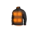 MILWAUKEE Beheizte Jacke schwarz 2XL M12 HJ BL5-201 (1 x 2,0 Ah Akku + Ladegerät)
