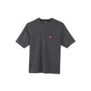 MILWAUKEE Kurzarm-Shirt mit Tasche grau WTSSG-M