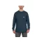 MILWAUKEE Langarm-T-Shirt mit Tasche Blau WTLSBLUII M