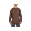 MILWAUKEE Langarm-T-Shirt mit Tasche Braun WTLSBRII M