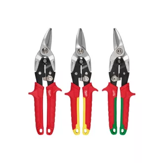   MILWAUKEE Blechschere-Set 3-teilig 260 mm (rechts, links, gerade)