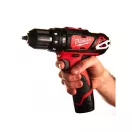 MILWAUKEE Akku-Schlagbohrschrauber M12 BPD-202C (2 x 2,0 Ah Akku + Ladegerät)