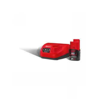 MILWAUKEE Akku- und Ladegerät-Set M12 NRG-201