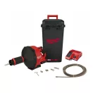 MILWAUKEE Akku-Abflussreiniger 10 mm M18 FDCPF10-201C (1 x 2,0 Ah Akku + Ladegerät)