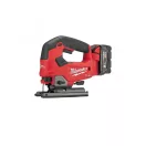 MILWAUKEE Akku-Stichsäge M18 FJS-502 x (2 x 5,0 Ah Akkus + Ladegerät)