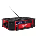 MILWAUKEE Akku Radio/Ladegerät M18 PRCDAB+-0 PACKOUT™ kompatibel (ohne Akku + Ladegerät)