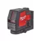 MILWAUKEE Akku-Kreuzlinienlaser L4 CLL-301C (1 x 3,0 Ah Akku + USB-Ladekabel)