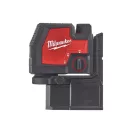 MILWAUKEE Akku-Kreuzlinien- und Punktlaser L4 CLLP-301C (1 x 3,0 Ah Akku + USB-Ladekabel)