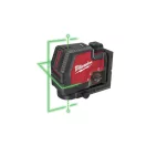 MILWAUKEE Akku-Kreuzlinien- und Punktlaser L4 CLLP-301C (1 x 3,0 Ah Akku + USB-Ladekabel)