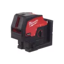 MILWAUKEE Akku-Kreuzlinien- und Punktlaser M12 CLLP-0C (ohne Akku + Ladegerät)