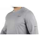 MILWAUKEE Technisches Langarm-T-Shirt Grau WWLSG-XXL WORKSKIN™