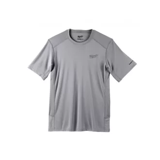   MILWAUKEE Technisches Kurzarm-T-Shirt Grau WWSSG-XXL WORKSKIN™