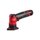 MILWAUKEE Akku-Deltaschleifer M12 FDSS-422 x (1 x 4,0 Ah Akku + 1 x 2,0 Ah Akku + Ladegerät)