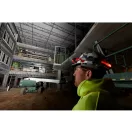 MILWAUKEE Wiederaufladbare LED-Helmleuchte L4HL-VIS-301 (1 x 3,0 Ah Akku + USB-Ladekabel)