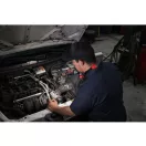 MILWAUKEE Wiederaufladbare Nackenlampe L4 NL400-301 (1 x 3,0 Ah Akku + USB-Ladekabel)